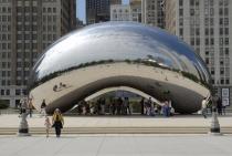 Anish Kapoor, Cloud Gate, 2004, Foto: Patrick Pyszka, City of Chicago, Courtesy of the City of Chicago and Gladstone Gallery, New York