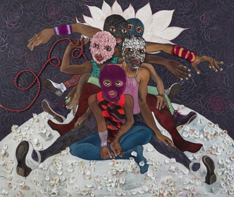 Chitra Ganesh, Pussy Riot, 2015. Courtesy Gallery Wendi Norris