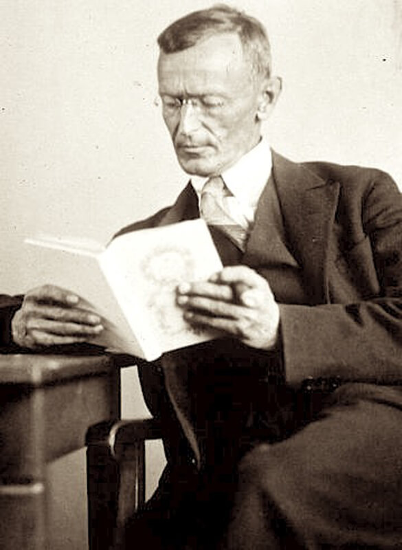 Hermann Hesse, 1929. Photo: Gret Widmann