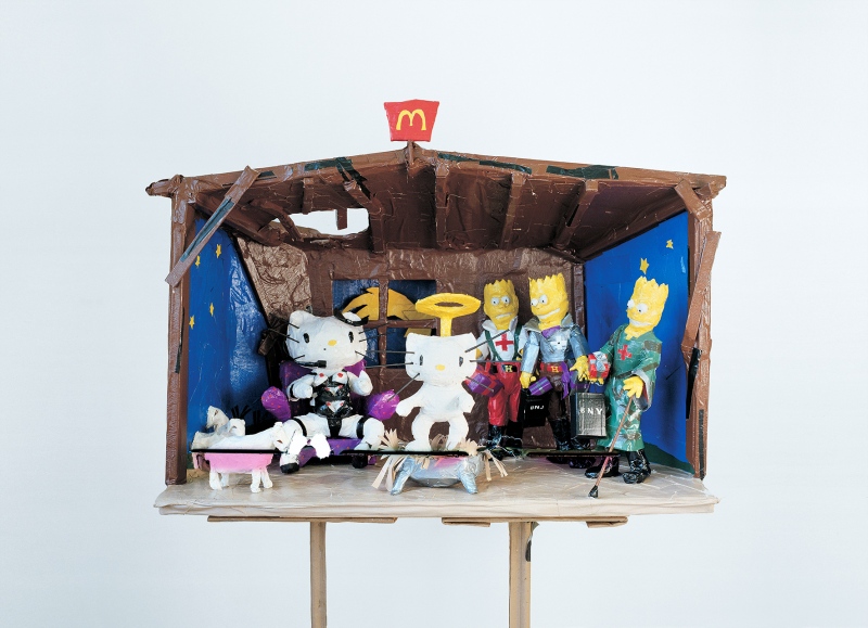 Tom Sachs, Hello Kitty Nativity, 1994, Photo: Studio Tom Sachs, ï¿½ Tom Sachs